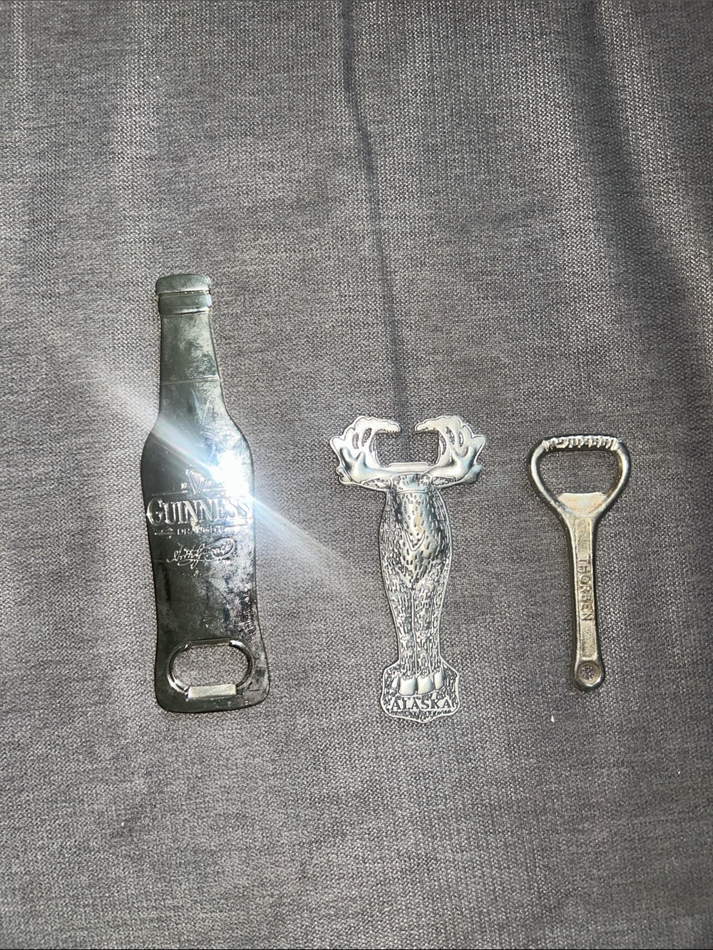 Vintage Silver Metal Openers